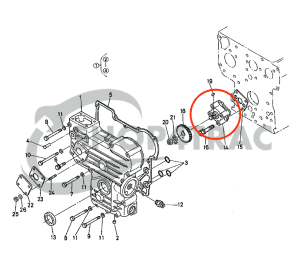 Motoroliepomp Kubota D750 | D850 | D950 | V1100 | V1200 | Shop4Trac